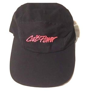 Vintage 90s Cat Power Caterpillar Adjustable Hat